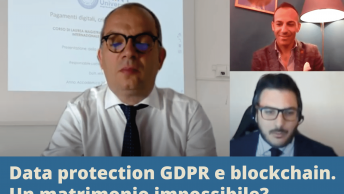 Data protection GDPR e blockchain. Un matrimonio impossibile?